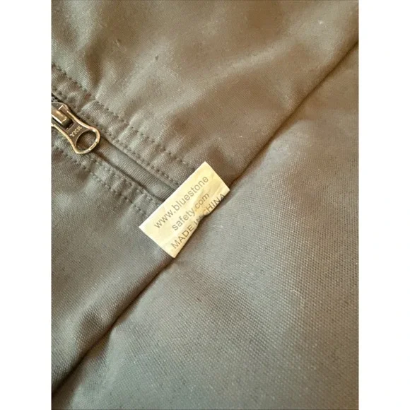 Blue Stone Conceal & Carry Vest Mens XL Safety Tactical Pockets Army Green USA - Picture 10 of 14